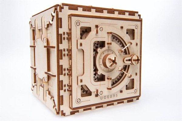Ugears 3D Wooden Puzzle Safe 13