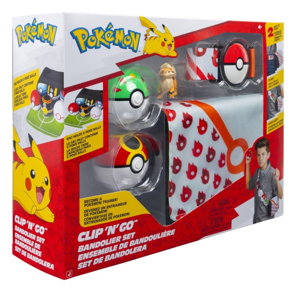 Pokémon Clip 'n' Go Bandolier Set Growlithe 2