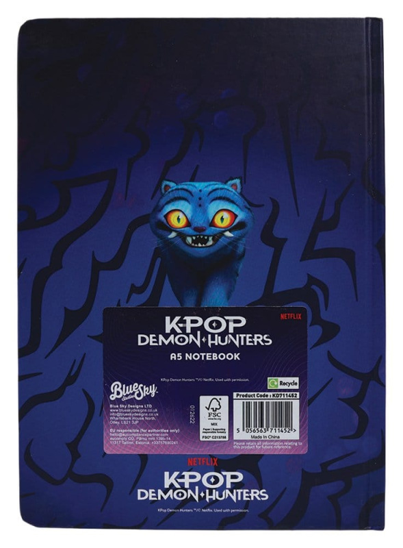 KPop Demon Hunters A5 Notebook Derpy 2