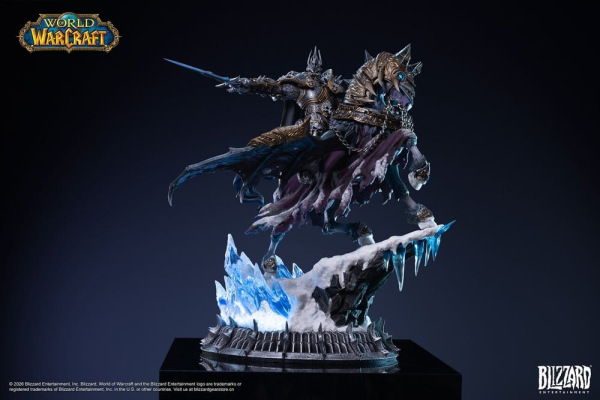 Warcraft Statue The Lich King & Invincible 36 cm 8