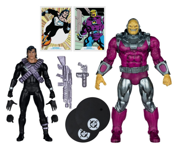 DC Multiverse Megafig Action Figure 2-Pack Mongul vs Superman (Return of Superman) 25 cm 1