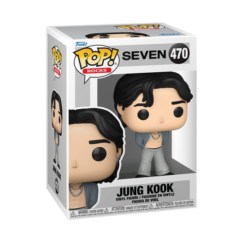 BTS Solo POP! Rocks Vinyl Figure Jung Kook (Seven) 9 cm 1