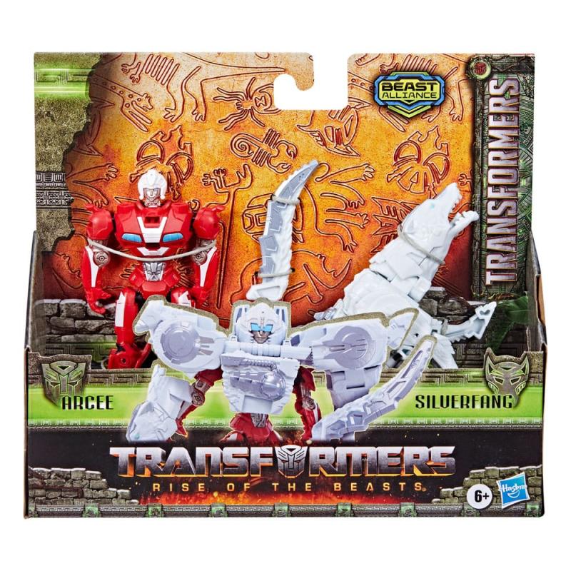 Transformers: Rise of the Beasts Beast Alliance Combiner Action Figure 2-Pack Arcee & Silverfang 13