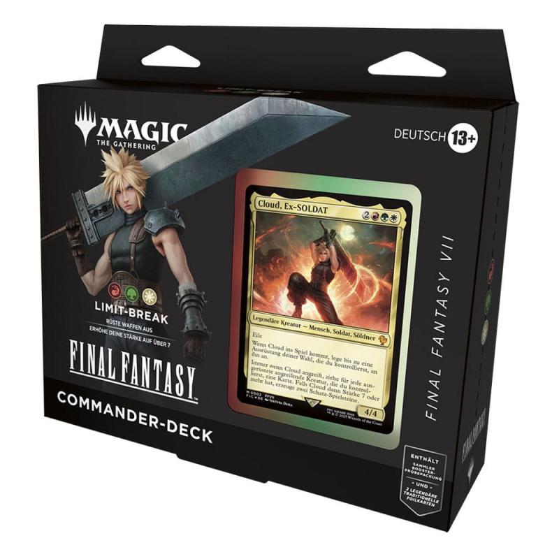 Magic the Gathering Final Fantasy Commander Decks Display (4) german 6