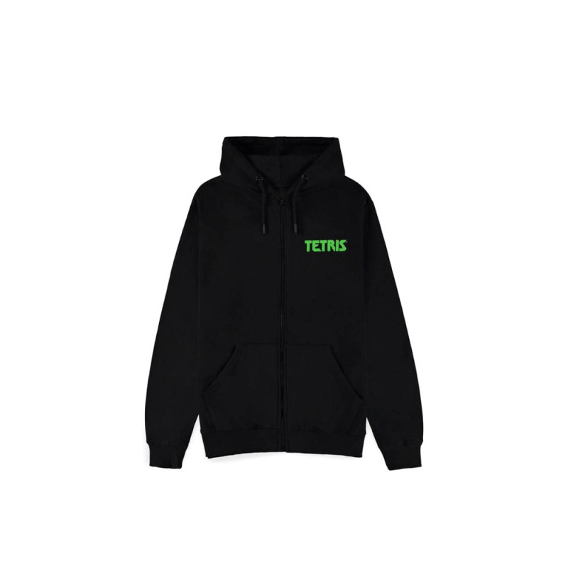 Tetris Zipper Hoodie Game Over Size M 1