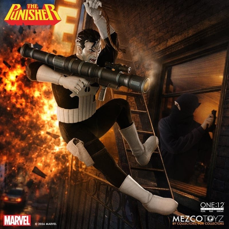 Marvel Comics One:12 Collective Action Figure 1/12 Punisher 17 cm 13
