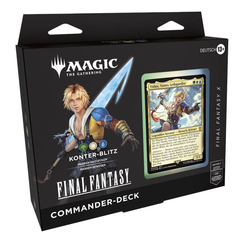 Magic the Gathering Final Fantasy Commander Decks Display (4) german 7