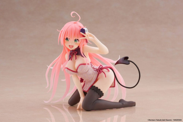 To Love-Ru Darkness PVC Statue Desktop Cute Figure Lala Chinese Dress Ver. 13 cm 2