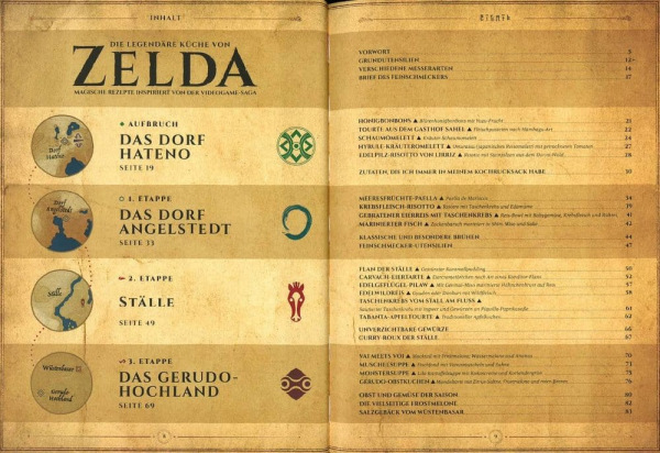 The Legend of Zelda: The Legendary Cuisine - Magical Recipes from the Video Game Saga *German Versio 1