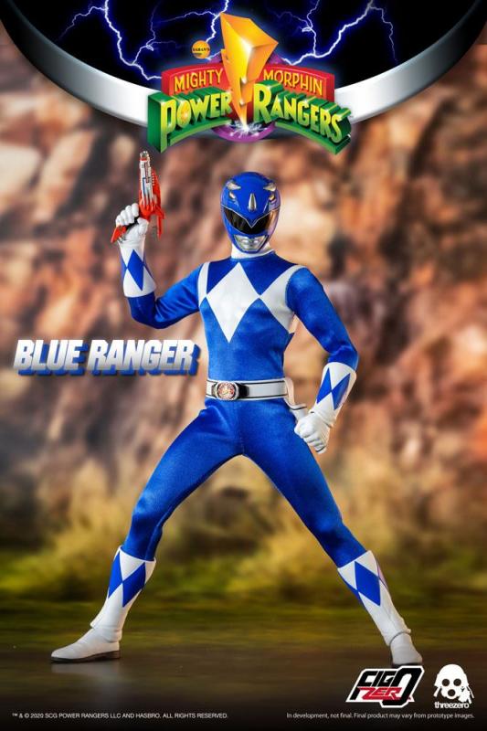Mighty Morphin Power Rangers: Blue Ranger - FigZero Figure 1/6 -ThreeZero