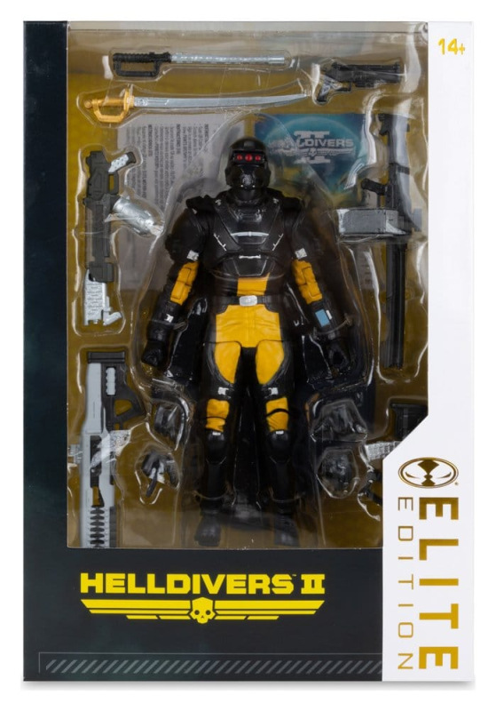Helldivers 2 Elite Edition Action Figure SA-04 Combat Technician 18 cm 7