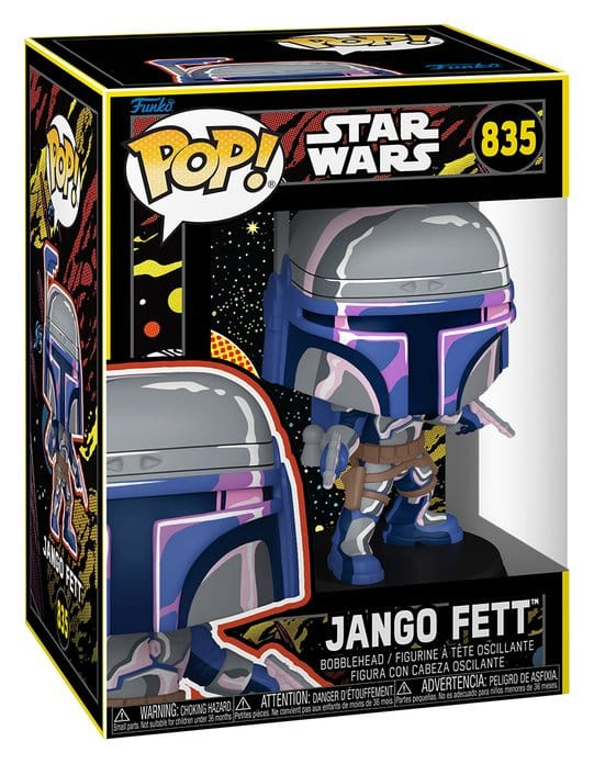 Star Wars: Mandalorian & Grogu POP! Vinyl Figure Jango Fett (Retro) 9 cm 1