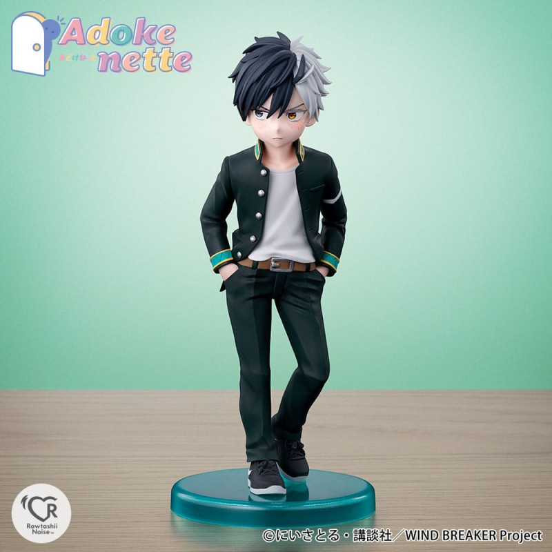 Wind Breaker Adokenette PVC Statue Sakura Haruka 14 cm 3