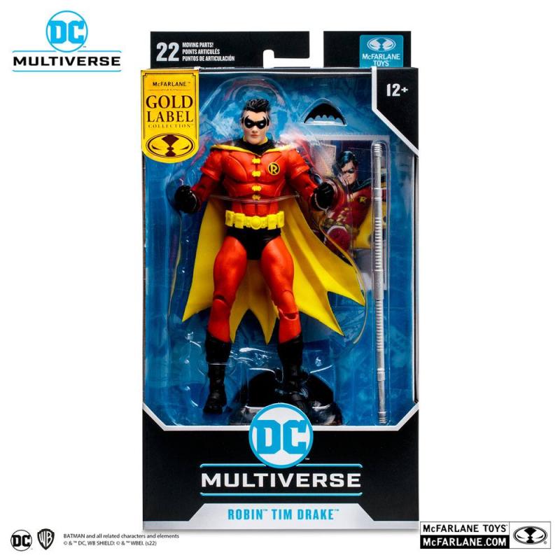 DC Multiverse: Robin (Tim Drake) Gold Label 18 cm Action Figure - McFarlane Toys