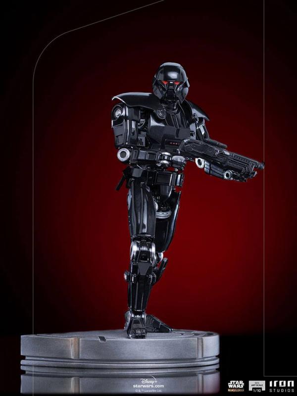 Star Wars The Mandalorian: Dark Trooper 1/10 BDS Art Scale Statue - Iron Studios