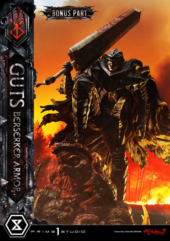 Berserk Ultimate Premium Masterline Series Statue 1/4 Guts, Berserker Armor Grunbeld vs. Guts Deluxe 4