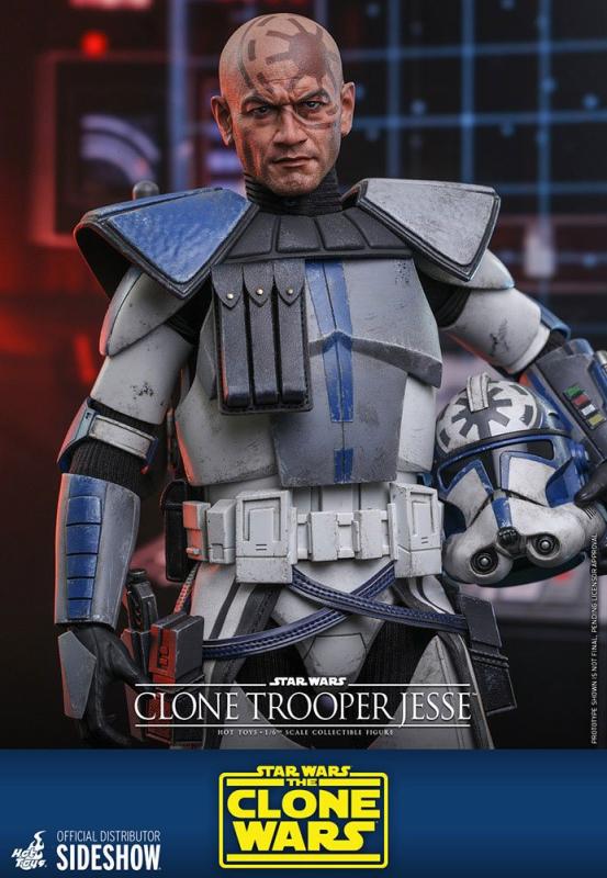 Star Wars The Clone Wars Action Figure 1/6 Clone Trooper Jesse 30 cm