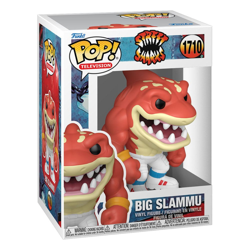 Street Sharks POP! Television Vinyl Figure Big Slammu 9 cm 1