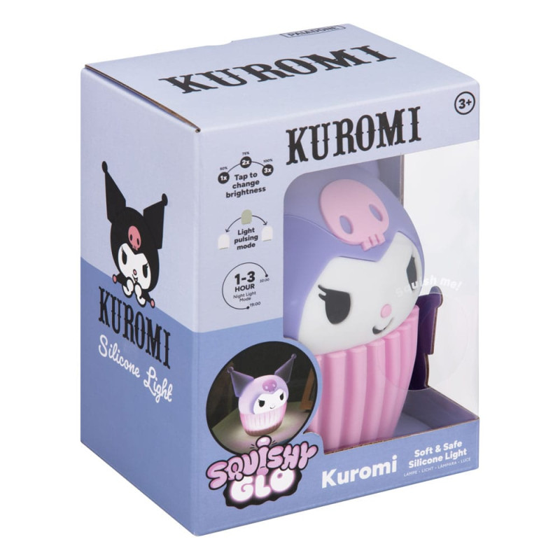 Sanrio Squishy Glo Silicon Light Kuromi 15 cm 2