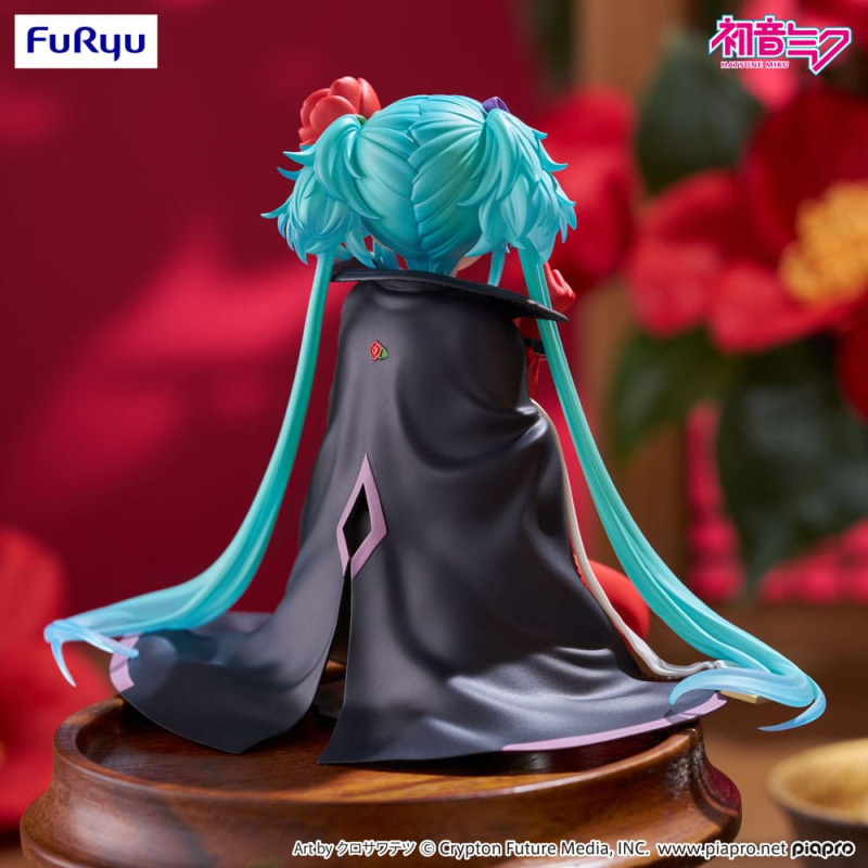 Hatsune Miku Noodle Stopper PVC Statue Flower Fairy Camellia 15 cm 9