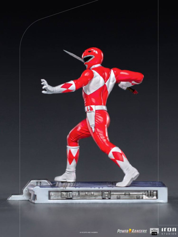 Power Rangers BDS Art Scale Statue 1/10 Red Ranger 17 cm 2