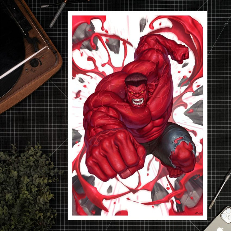 Marvel Red Hulk #1 Art Print Red Hulk 61 x 41 cm - unframed 1