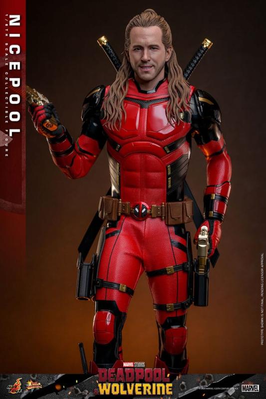 Deadpool & Wolverine Movie Masterpiece Action Figure 1/6 Nicepool 30 cm 9