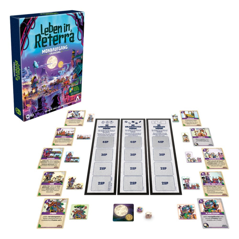 Leben in Reterra Board Game Expansion Mondaufgang *German Version* 2