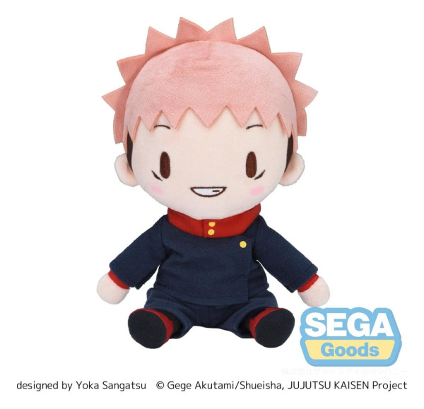 Jujutsu Kaisen Fuwa Petit Plush Figure Yuji Itadori 20 cm
