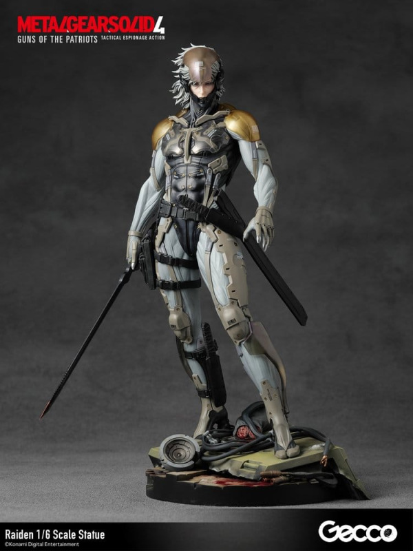 Metal Gear Solid 4 Guns of the Patriots Statue 1/6 Raiden 32 cm