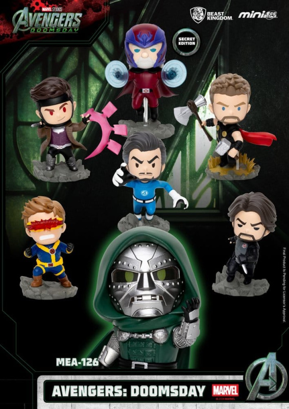 Marvel Mini Figures Avengers Doomsday Blind Box Assortment (6) 1
