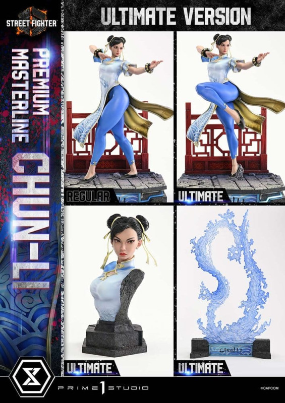 Street Fighter 6 Premium Masterline Statue 1/4 Chun-Li Ultimate Version 69 cm 7
