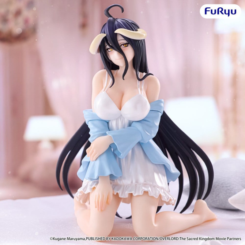 Overlord Noodle Stopper PVC Figure Albedo Loungewear Pearl White Ver. 12 cm 2