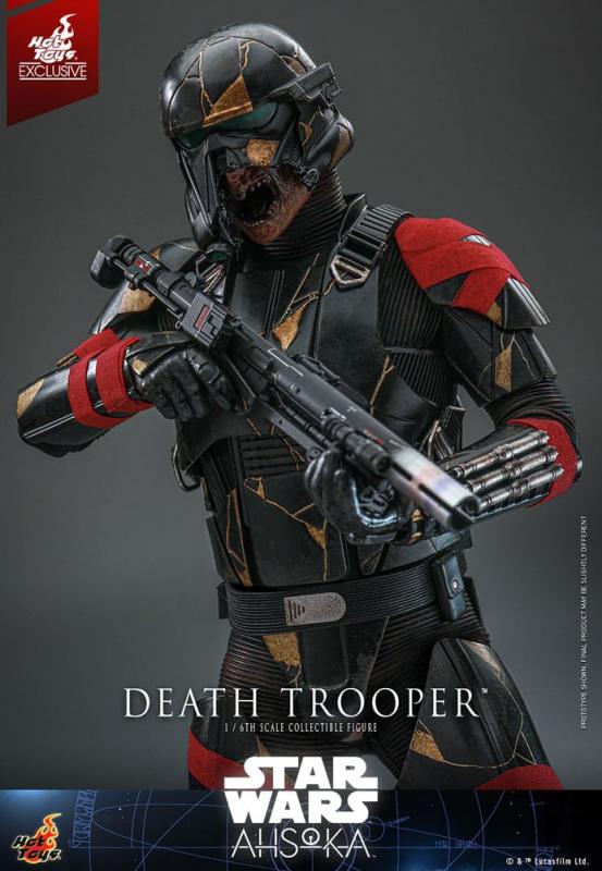 Star Wars: Ahsoka Television Masterpiece Action Figure 1/6 Death Trooper Hot Toys Exclusive 31 cm 6