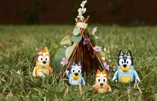 Bluey: Family 4 Piece Figure Set 1