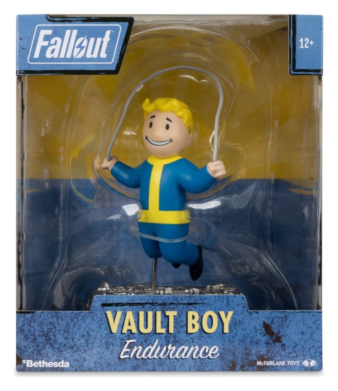 Fallout Mini Figure Vault Boy: Endurance 13 cm 6