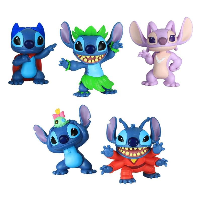 Lilo & Stitch Mini Figure 5-Pack Stitch Collectible Figure Set 7 cm