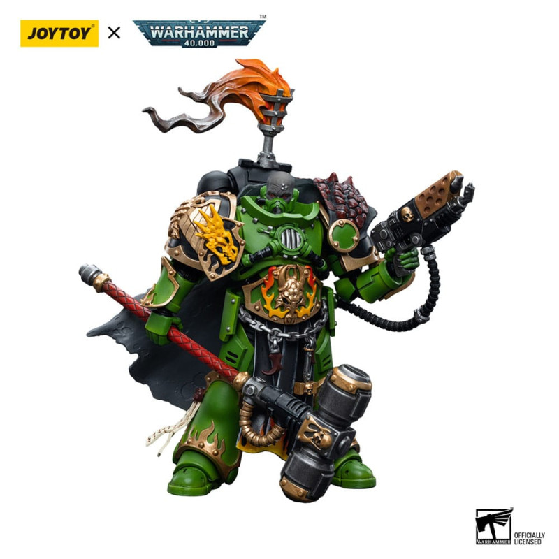 Warhammer 40k Action Figure 1/18 Salamanders Captain Adrax Agatone 12 cm 7