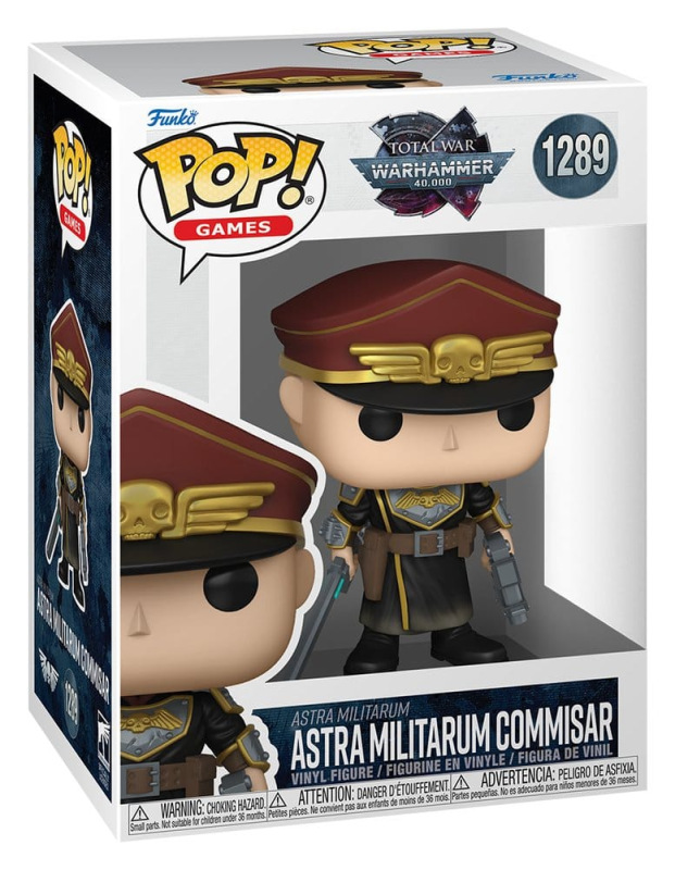 Warhammer 40,000 POP! Games Vinyl Figure Astra Militarum Commisar 9 cm 1