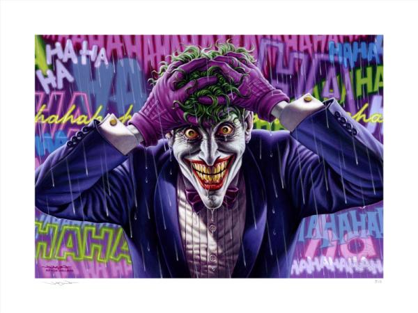 DC Comics: The Joker Last Laugh 46 x 61 cm Art Print - Sideshow Collectibles