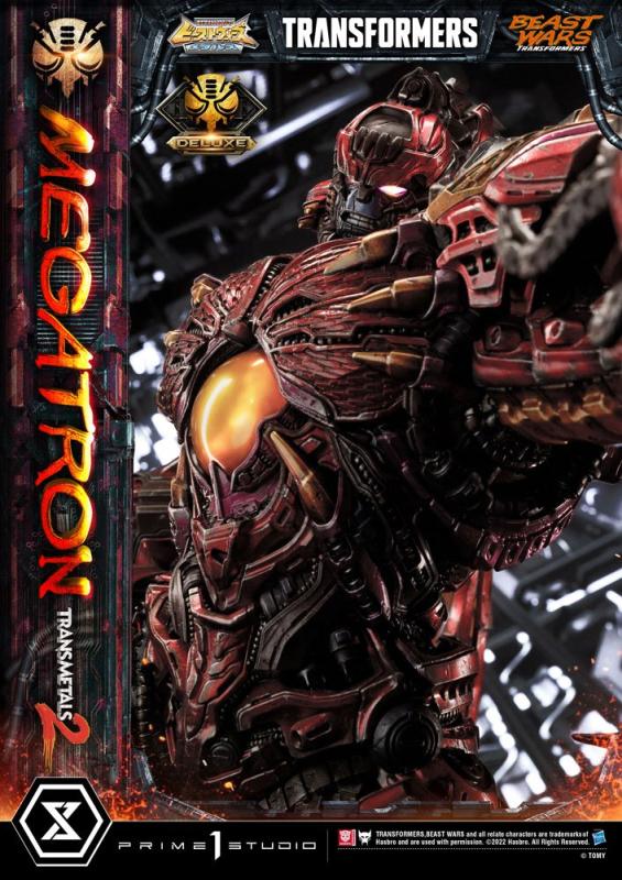 Transformers Beast Wars: Megatron Transmetal 2 1/4 Deluxe Statue - Prime 1 Studio