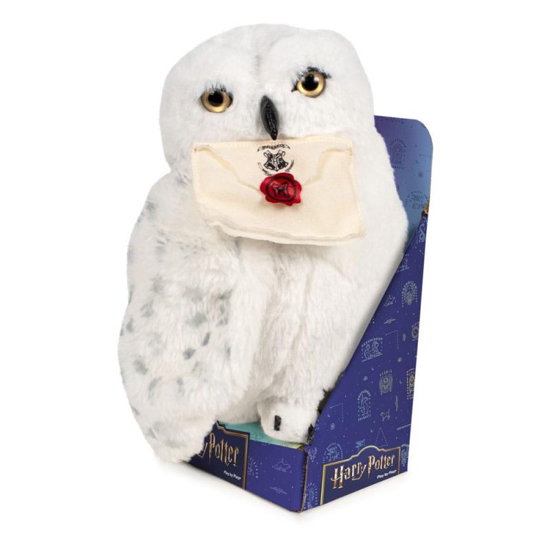 Harry Potter Plush Figure Realistic Hedwig in a Display 25 cm