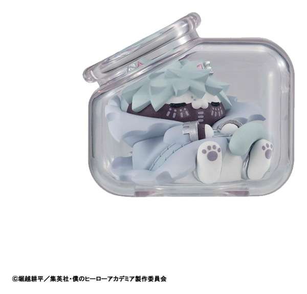 My Hero Academia Mega Cat Project Mini Figures Good Night Heroaca Cats 6 cm Blind Box Display (8) 7