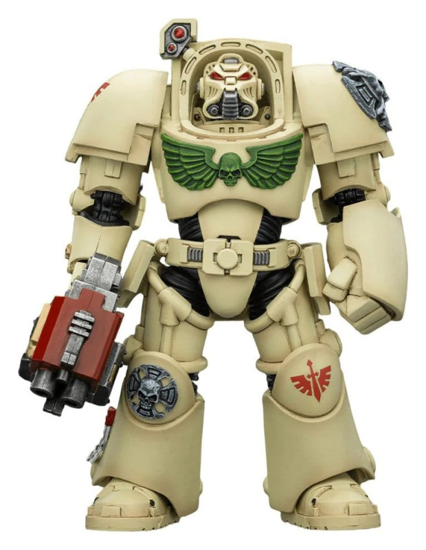 Warhammer 40,000 Action Figure Dark Angels Deathwing Terminator 2 with Power Fist and Storm Bolter 1