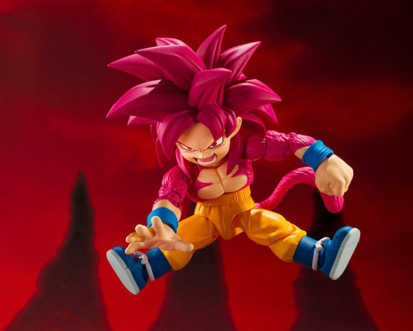 Dragon Ball Daima S.H.Figuarts Action FigureSuper Saiyan Level 4 Son Goku (mini) 8 cm 4