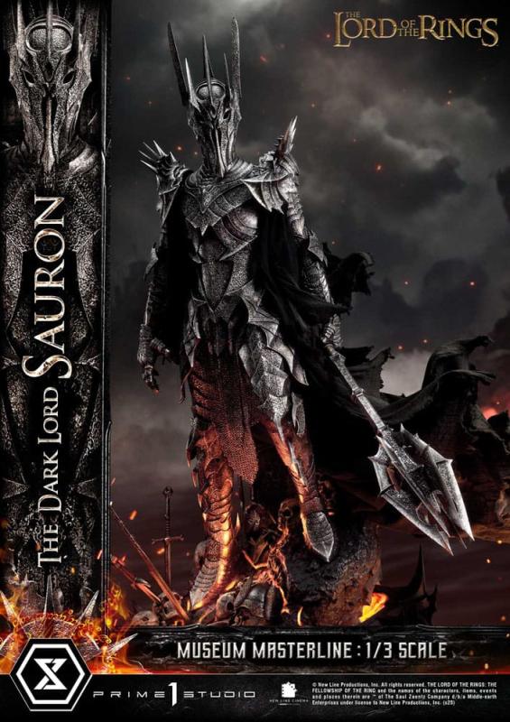 Lord of the Rings Museum Masterline Series Statue 1/3 The Dark Lord Sauron 117 cm 9