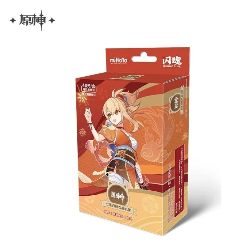 Genshin Impact Trading Card Game Pre-Build Starter Deck 08 Series 03 Yoimiya *Chinese Version*
