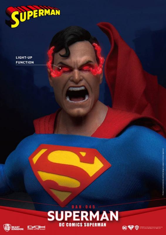 DC Comics: Superman 1/9 Dynamic 8ction Heroes Action Figure - Beast Kingdom Toys