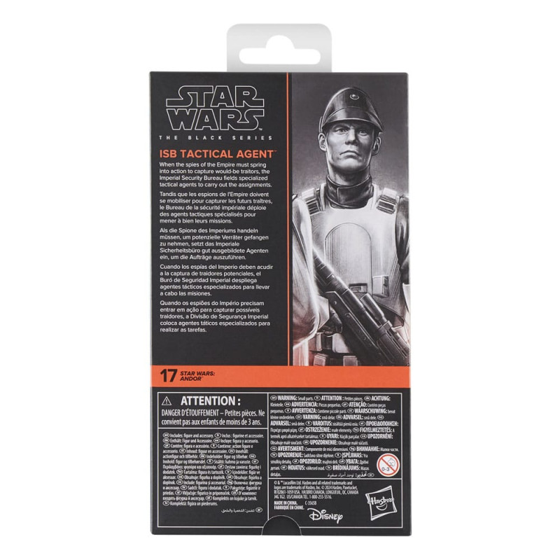 Star Wars: Andor Black Series Action Figure ISB Tactical Agent 15 cm 2