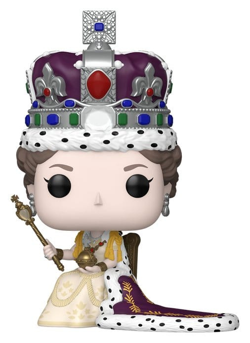 Queen Elizabeth II POP! Premium Vinyl Figure 100th- Queen Elizabeth II (Coronation) 9 cm